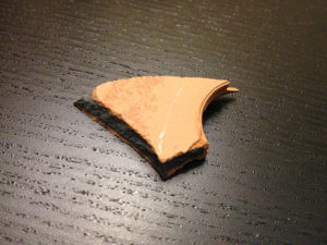 clay pot fragment